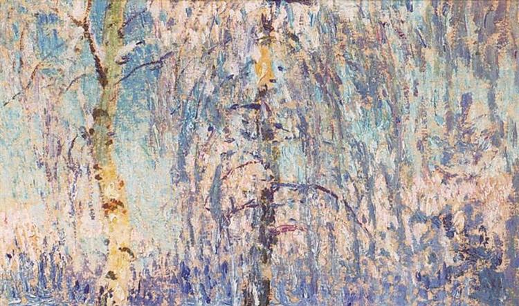 The Frost, 1919 - Iгор Грабарь