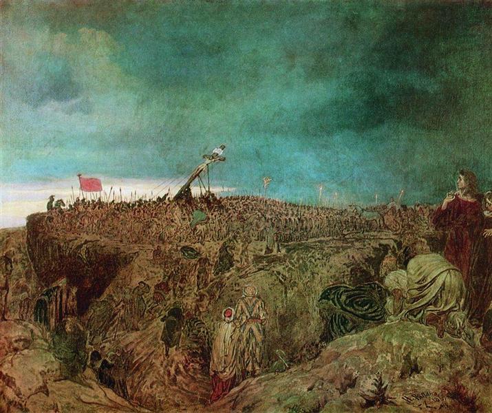Calvary (Crucifixion), 1869 - Ilya Repin
