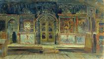 Inside the Peter and Paul Church in Plyos - Isaac Levitan