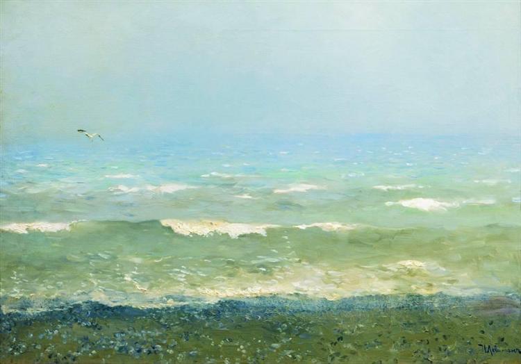 Mediterranean Seacoast, 1890 - 艾萨克·伊里奇·列维坦