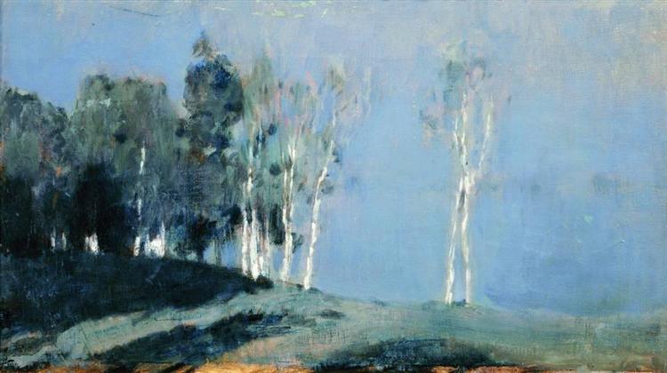 Moonlit Night, 1899 - Isaak Iljitsch Lewitan