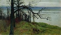 View of Volga from the high bank - Isaac Levitan