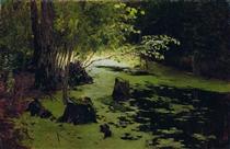 Water margin (A pond) - 艾萨克·伊里奇·列维坦