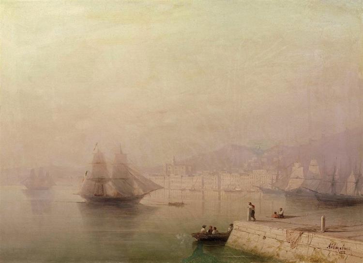 Morning. Bay, 1878 - Iwan Konstantinowitsch Aiwasowski