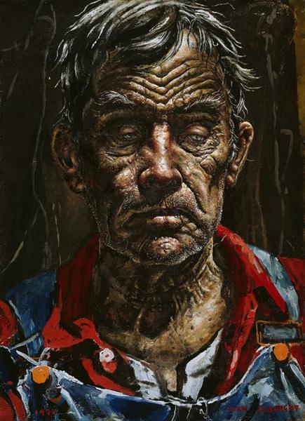 A Face from Georgia, 1970 - 1974 - Ivan Albright
