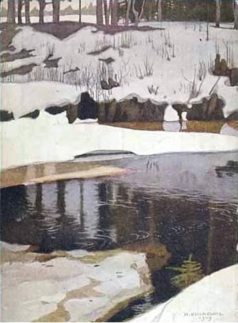 Spring, 1900 - Ivan Bilibin