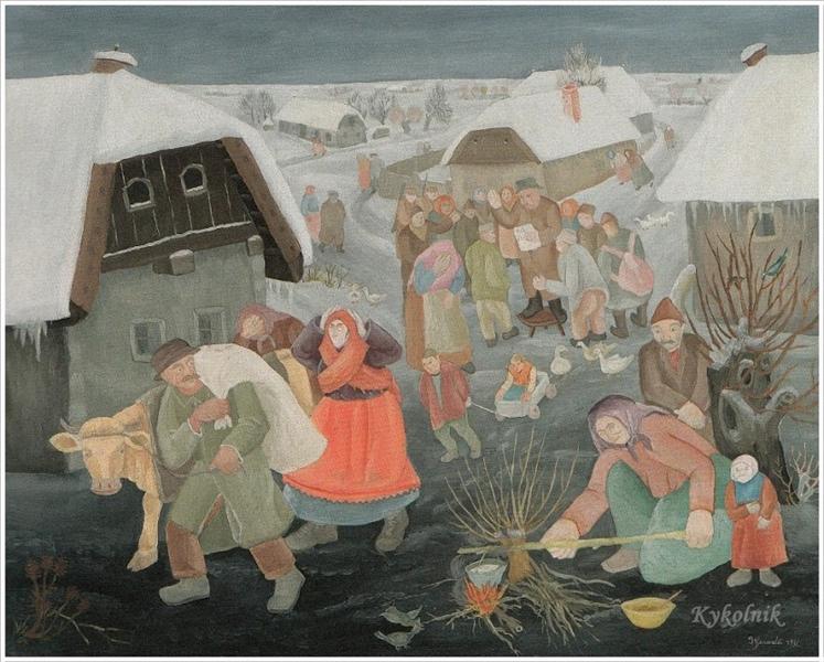 With a hammer (Trading), 1936 - Іван Генералич
