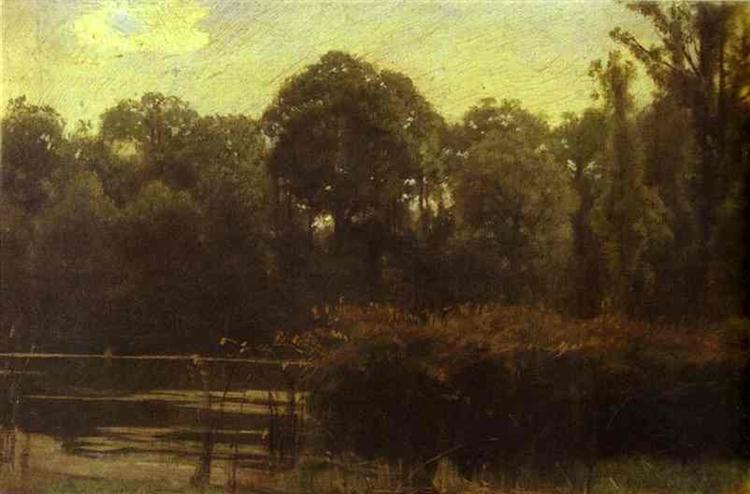 Pond, 1880 - Ivan Kramskoy