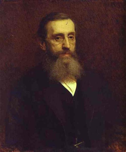 Portrait of Feodor Petrushevsky, 1882 - Iwan Nikolajewitsch Kramskoi