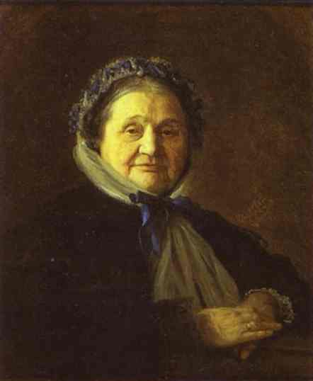 Portrait of V Voyeykova, 1867 - Ivan Kramskoï
