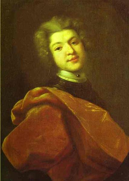 Portrait of Baron S. G. Stroganoff, 1726 - Ivan Nikitine