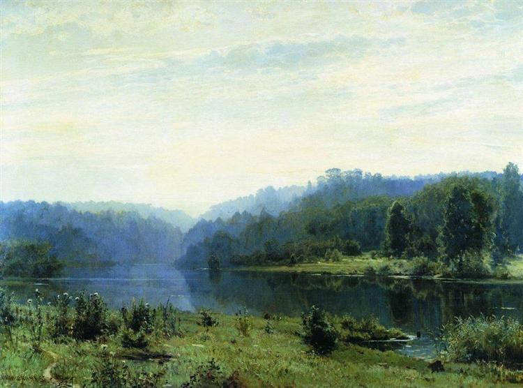 Misty Morning, 1885 - Іван Шишкін