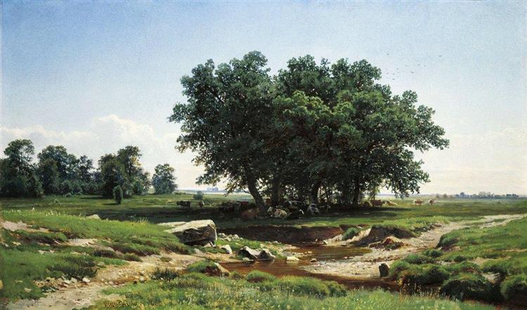 Oaks, 1886 - 伊凡·伊凡諾維奇·希施金