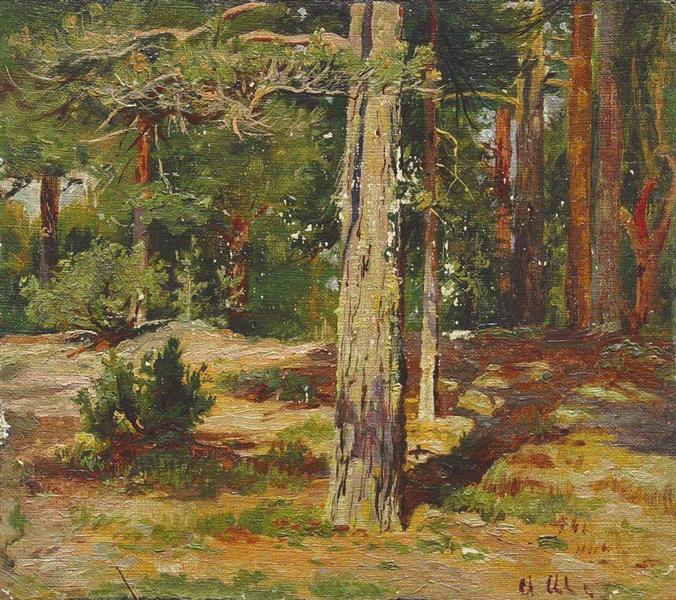 Pines. Summer Landscape, 1867 - Ivan Chichkine