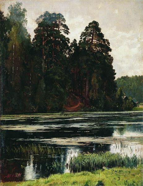 Pond, 1881 - Iván Shishkin