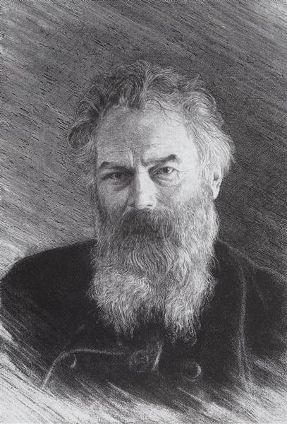 Self-portrait, 1886 - Iván Shishkin