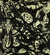 Black & White (Number 20) - Jackson Pollock