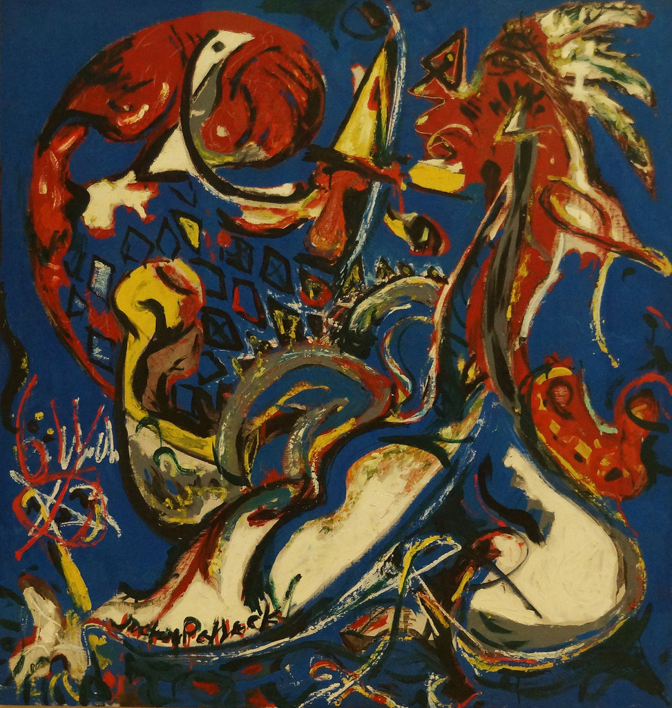 The MoonWoman Cuts the Circle, 1943 Jackson Pollock