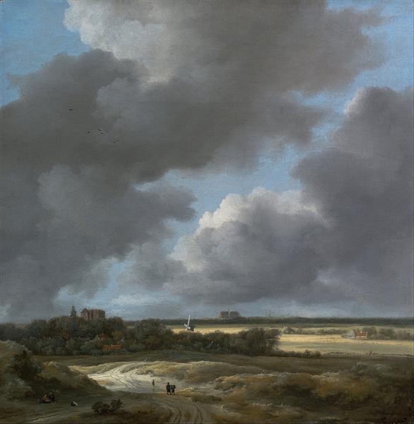 Vue de Alkmaar, 1670 - Jacob van Ruisdael