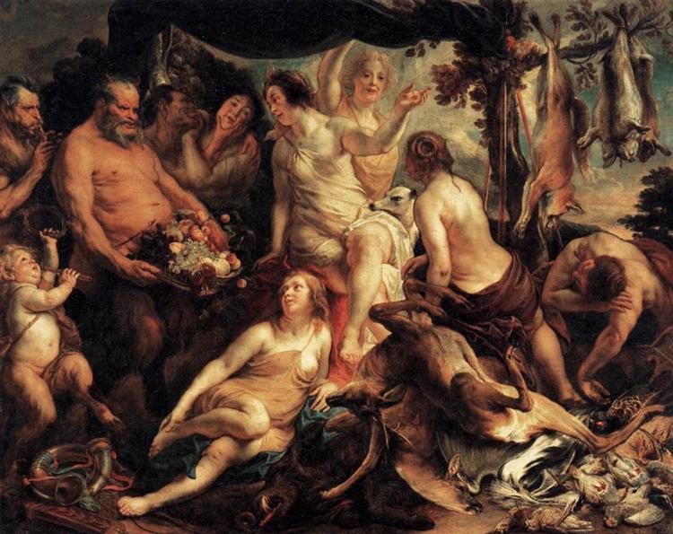 The Rest of Diana, 1645 - 1655 - 雅各布·乔登斯