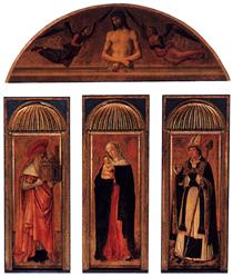 Triptych of the Virgin - Якопо Белліні