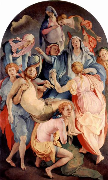 Зняття з Хреста, c.1526 - Джакопо Понтормо