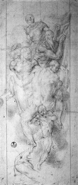 Чотири Євангеліста, c.1550 - Джакопо Понтормо
