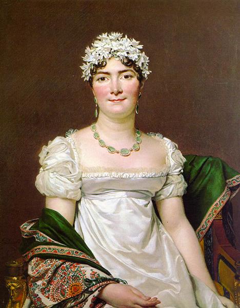 Portrait of Countess Daru, 1810 - 雅克-路易‧大衛