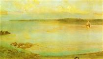 Gray and Gold - The Golden Bay - James Abbott McNeill Whistler