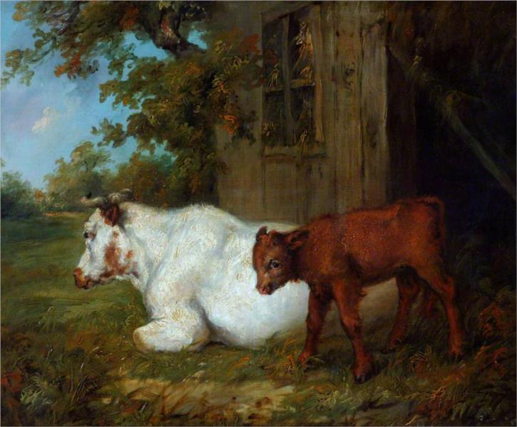 Cow and Calf - James Ward