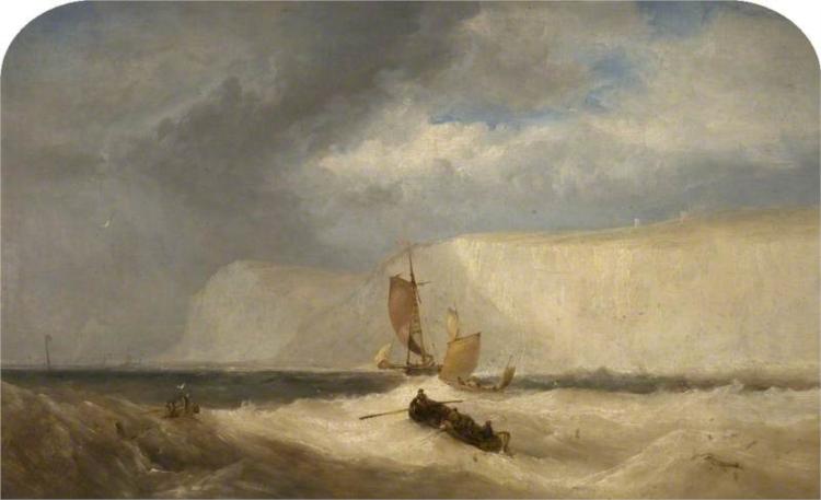 The White Cliffs of Dover, 1859 - James Webb