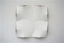 4 Squeezed Squares I (White) - Jan Maarten Voskuil