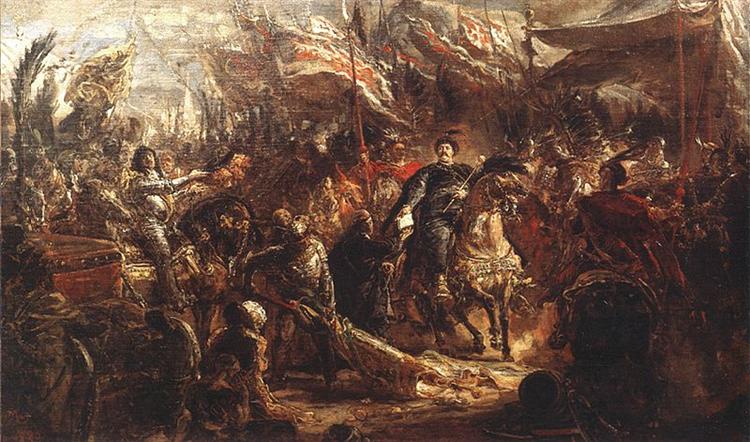 Sobieski Sending Message of Victory to the Pope - Ян Матейко