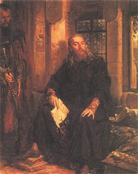 Wladyslaw White in Dijon, 1867 - Ян Матейко