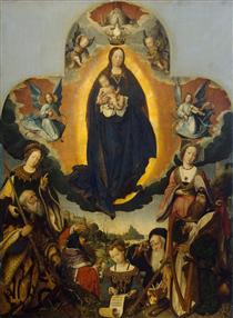 The Virgin Mary in Glory - Jean Provost