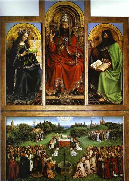 God the Father, 1432 - Ян ван Ейк