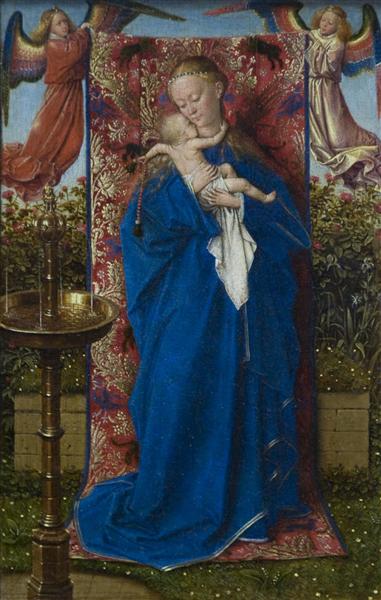 Madonna am Springbrunnen, 1439 - Jan van Eyck