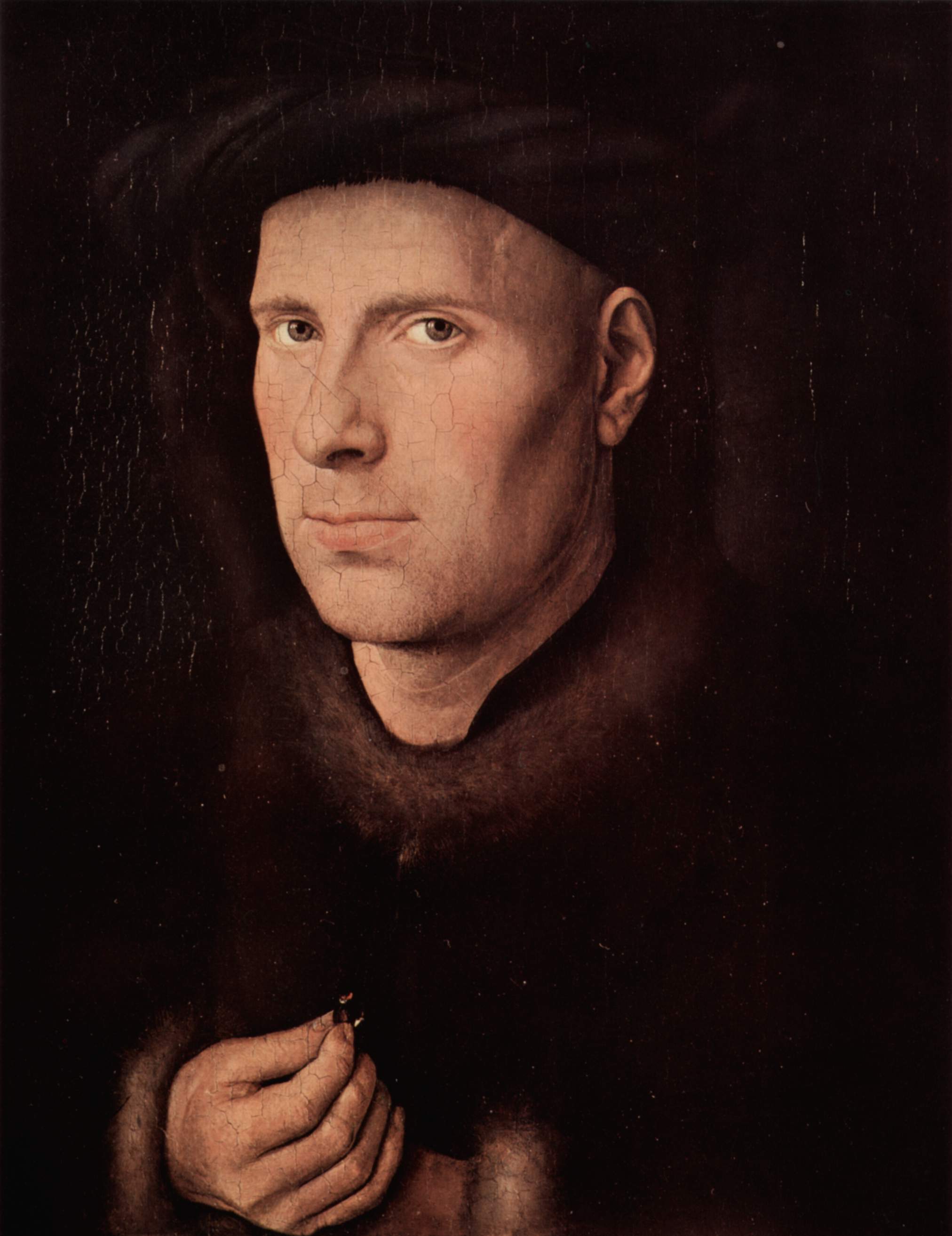 Portrait of Jan de Leeuw - Jan van Eyck - WikiArt.org - encyclopedia of ...