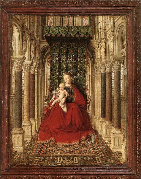 Small Triptych (central panel), c.1437 - Jan van Eyck - WikiArt.org