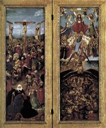 Díptico da Crucificação e do Último Juízo Final - Jan van Eyck