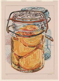 Preserved Peaches - Janet Fish