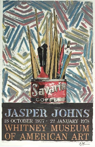 Savarin (Whitney Museum Poster) - Jasper Johns
