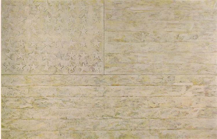 White Flag, 1955 - Jasper Johns