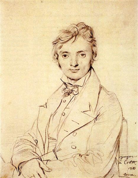 Jean Pierre Cortot - Jean Auguste Dominique Ingres