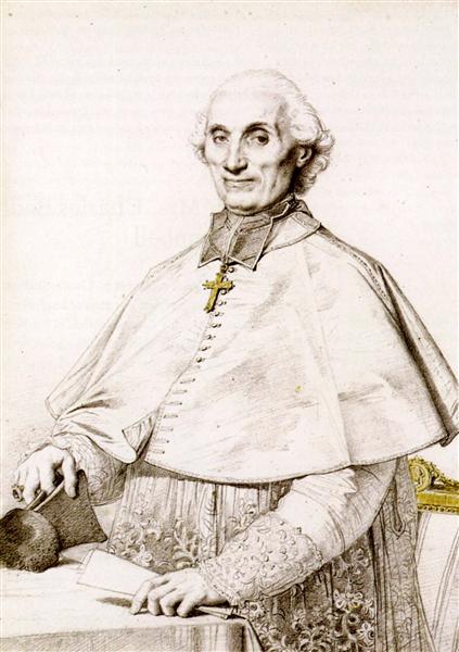 Monsignor Gabriel Cortois de Pressigny - Jean Auguste Dominique Ingres