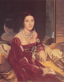 Portrait de Madame de Senonnes - Jean-Auguste-Dominique Ingres
