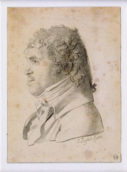 Portrait Suvée, director of the Academy of France in Rome, 1806 - Jean Auguste Dominique Ingres