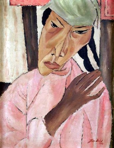 Woman with Braids (Yemenite), 1934 - Jean David