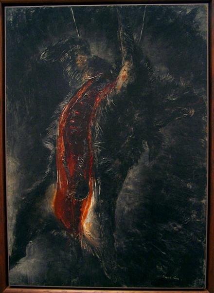 Le grand sanglier noir, 1926 - Jean Fautrier