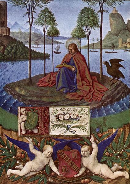 John on Patmos, 1452 - 1460 - Jean Fouquet